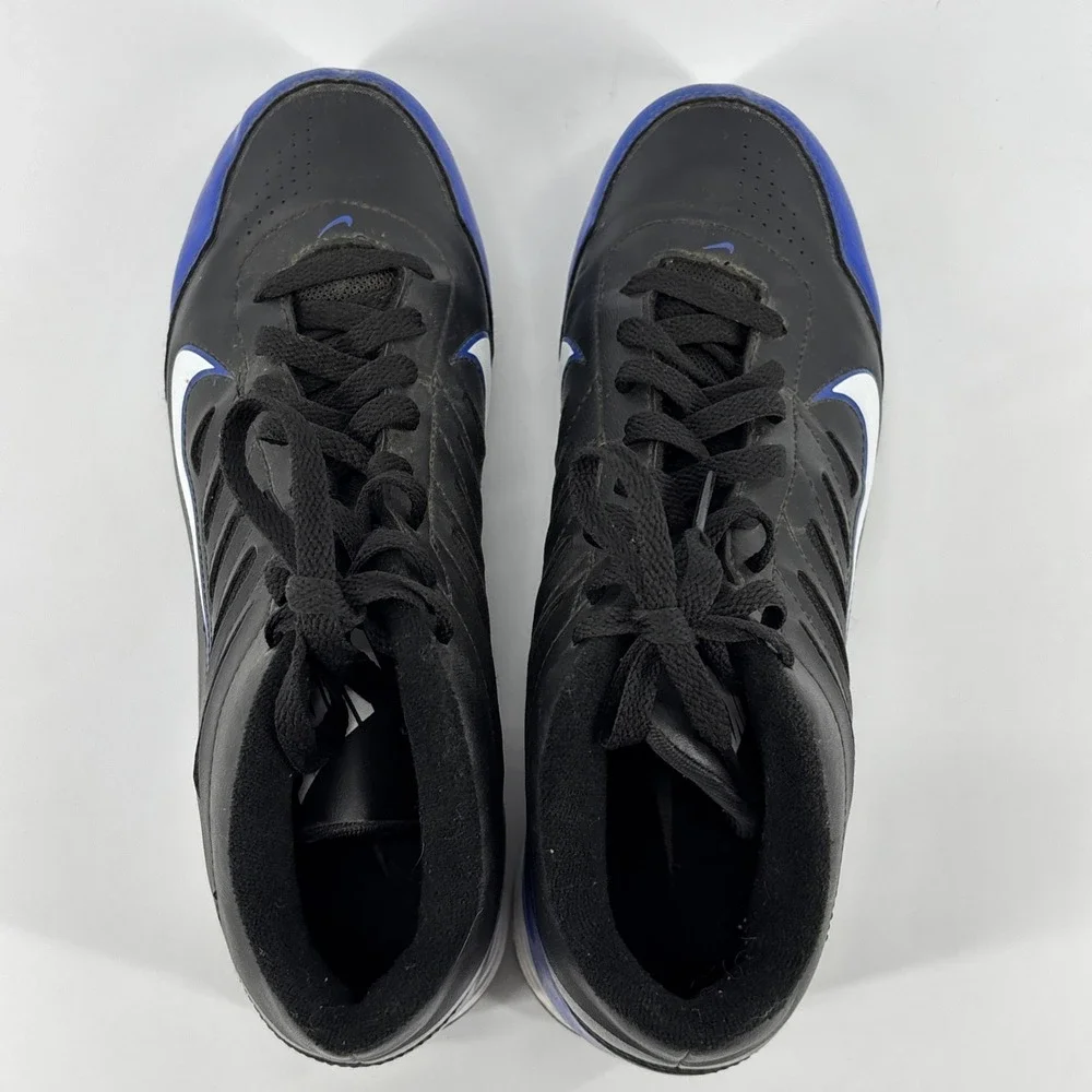 Nike Landshark Men Football Cleats Black  Lace Up Size 8.5 Medium